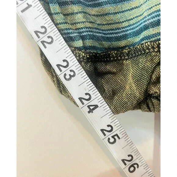 Y2k Boho Patchwork Harem Pants 29” Hippie Drop Crotch Summer Festival Gypsy - Picture 8 of 13